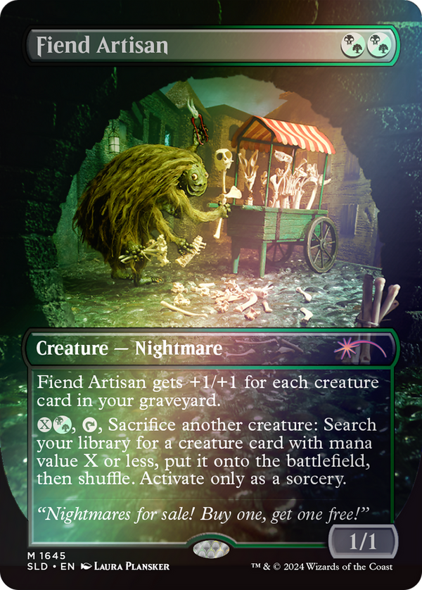 Fiend Artisan (Rainbow Foil) [Secret Lair Drop Series]