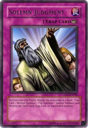 Solemn Judgment (CP01-EN008) - Champion Pack 1 Unlimited