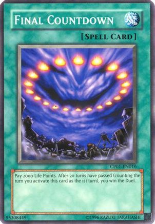 Final Countdown (CP01-EN016) - Champion Pack 1 Unlimited