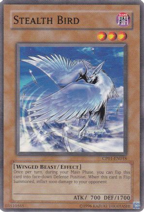 Stealth Bird (CP01-EN018) - Champion Pack 1 Unlimited