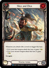 Slice and Dice (Red) [EVR057] (Everfest)  1st Edition Rainbow Foil