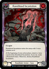 Runeblood Incantation (Red) [EVR107] (Everfest)  1st Edition Rainbow Foil