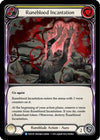 Runeblood Incantation (Yellow) [EVR108] (Everfest)  1st Edition Normal