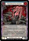 Runeblood Incantation (Blue) [EVR109] (Everfest)  1st Edition Extended Art Rainbow Foil