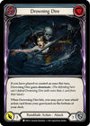 Drowning Dire (Blue) [EVR112] (Everfest)  1st Edition Normal