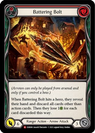 Battering Bolt [EVR088] (Everfest)  1st Edition Rainbow Foil