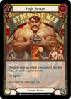 High Striker (Yellow) [EVR165] (Everfest)  1st Edition Extended Art Rainbow Foil