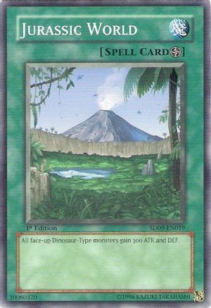 Jurassic World (SD09-EN019) - Structure Deck: Dinosaur's Rage 1st Edition