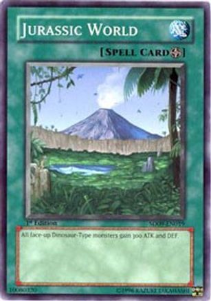 Jurassic World (SD09-EN019) - Structure Deck: Dinosaur's Rage 1st Edition