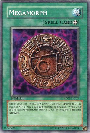 Megamorph (SD09-EN024) - Structure Deck: Dinosaur's Rage 1st Edition