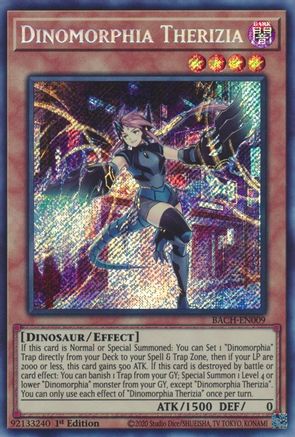 Dinomorphia Therizia (BACH-EN009) - Battle of Chaos 1st Edition