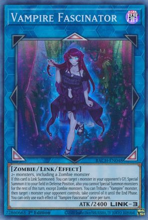 Vampire Fascinator (BACH-EN048) - Battle of Chaos 1st Edition