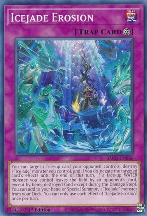 Icejade Erosion (BACH-EN066) - Battle of Chaos 1st Edition