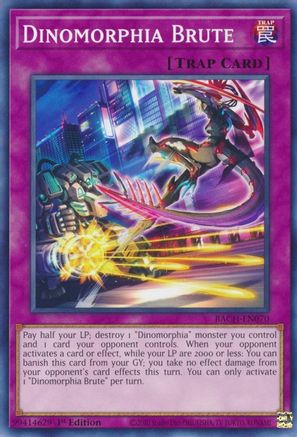 Dinomorphia Brute (BACH-EN070) - Battle of Chaos 1st Edition