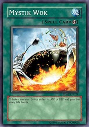 Mystik Wok (SDRL-EN028) - Structure Deck: Rise of the Dragon Lords 1st Edition