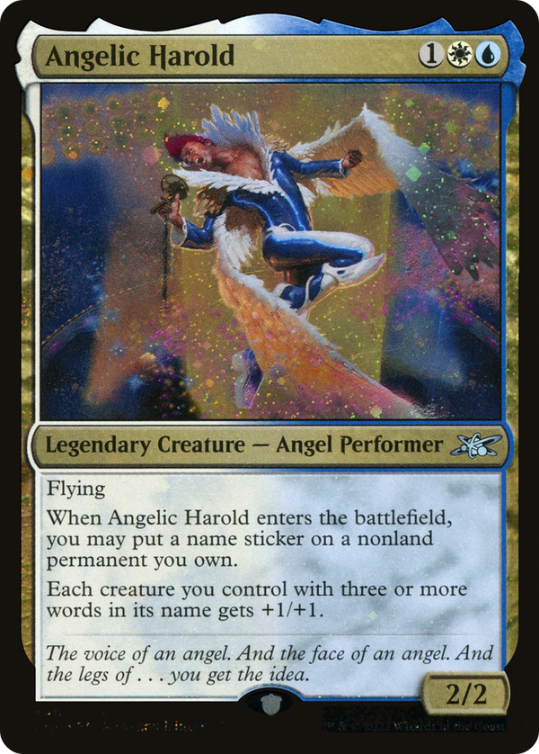 Angelic Harold (Galaxy Foil) [Unfinity]