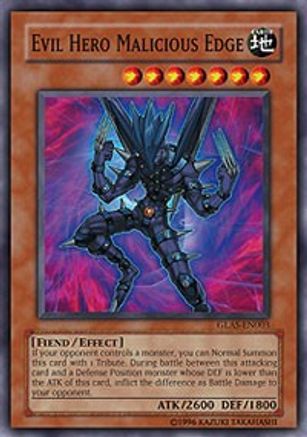 Evil Hero Malicious Edge (GLAS-EN003) - Gladiator's Assault 1st Edition