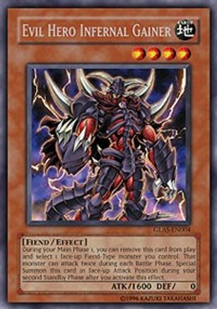 Evil Hero Infernal Gainer (GLAS-EN004) - Gladiator's Assault Unlimited