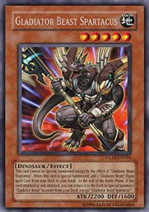 Gladiator Beast Spartacus (GLAS-EN018) - Gladiator's Assault Unlimited