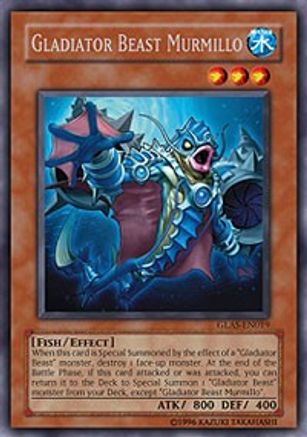 Gladiator Beast Murmillo (GLAS-EN019) - Gladiator's Assault 1st Edition