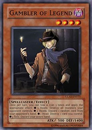 Gambler of Legend (GLAS-EN031) - Gladiator's Assault Unlimited