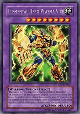 Elemental Hero Plasma Vice (GLAS-EN037) - Gladiator's Assault Unlimited