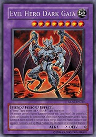 Evil Hero Dark Gaia (GLAS-EN040) - Gladiator's Assault Unlimited