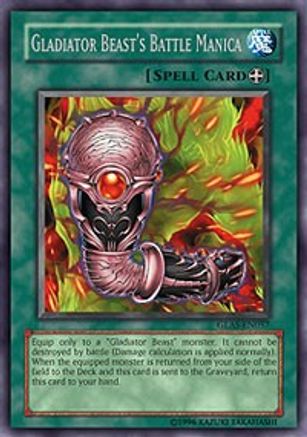 Gladiator Beast's Battle Manica (GLAS-EN057) - Gladiator's Assault 1st Edition
