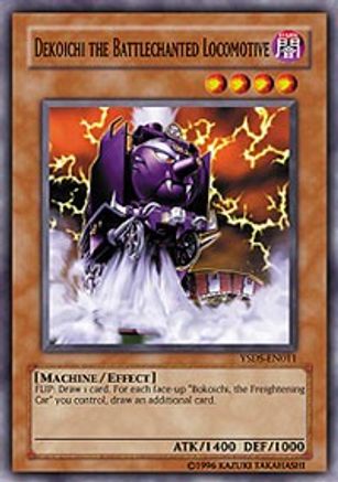 Dekoichi the Battlechanted Locomotive (YSDS-EN011) - Starter Deck: Syrus Truesdale 1st Edition