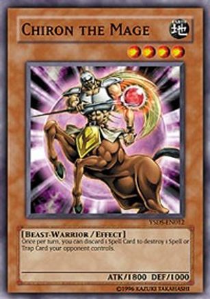 Chiron the Mage (YSDS-EN012) - Starter Deck: Syrus Truesdale 1st Edition