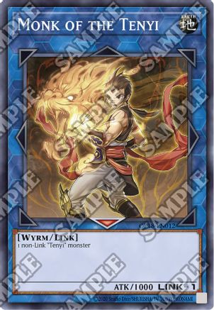 Monk of the Tenyi (OP18-EN012) - OTS Tournament Pack 18 Unlimited