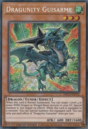 Dragunity Guisarme (HAC1-EN172) - Hidden Arsenal: Chapter 1 Limited