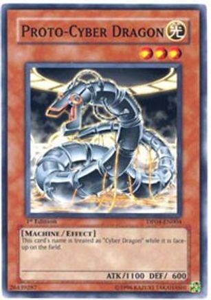 Proto-Cyber Dragon (DP04-EN004) - Duelist Pack 4: Zane Truesdale 1st Edition