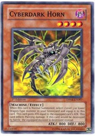 Cyberdark Horn (DP04-EN007) - Duelist Pack 4: Zane Truesdale 1st Edition