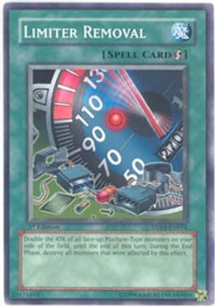 Limiter Removal (DP04-EN016) - Duelist Pack 4: Zane Truesdale 1st Edition