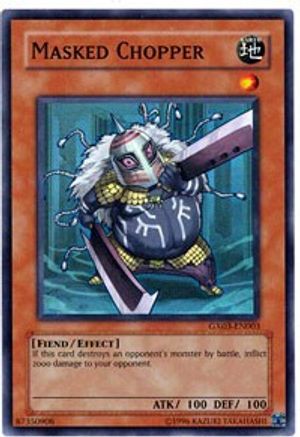 Masked Chopper (GX03-EN003) - GX Spirit Caller Promo Limited