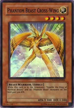 Phantom Beast Cross-Wing (GX02-EN001) - GX Tag Force Promo Limited