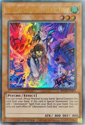 Libromancer Geek Boy (Premier Edition) (BACH-ENSP1) - Battle of Chaos Limited