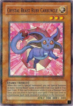 Crystal Beast Ruby Carbuncle (HL05-EN001) - Hobby League 5 Unlimited