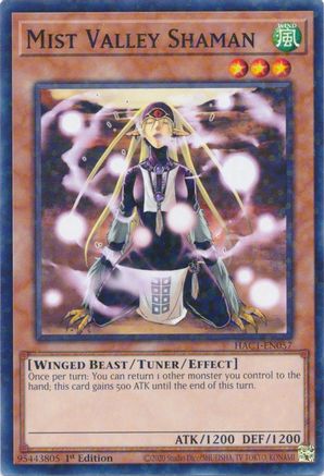 Mist Valley Shaman (Duel Terminal) (HAC1-EN057) - Hidden Arsenal: Chapter 1 1st Edition