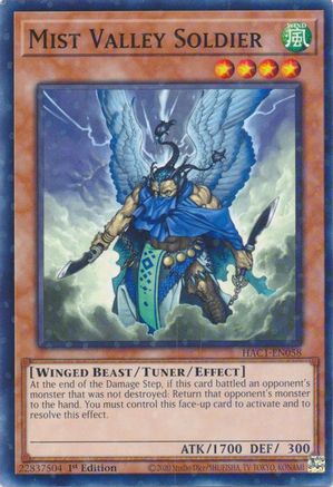 Mist Valley Soldier (Duel Terminal) (HAC1-EN058) - Hidden Arsenal: Chapter 1 1st Edition