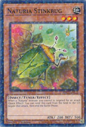 Naturia Stinkbug (Duel Terminal) (HAC1-EN112) - Hidden Arsenal: Chapter 1 1st Edition