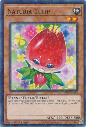 Naturia Tulip (Duel Terminal) (HAC1-EN104) - Hidden Arsenal: Chapter 1 1st Edition