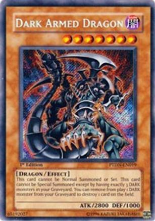 Dark Armed Dragon (PTDN-EN019) - Phantom Darkness 1st Edition