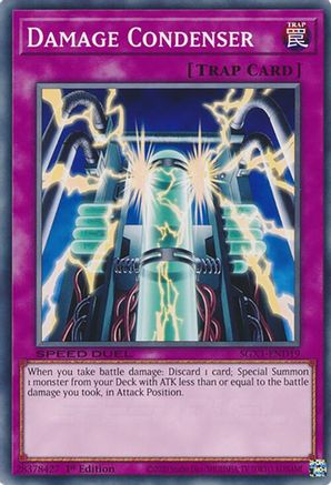 Damage Condenser (SGX1-END19) - Speed Duel GX: Duel Academy Box 1st Edition