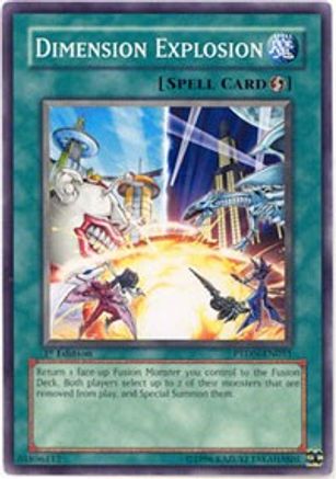 Dimension Explosion (PTDN-EN051) - Phantom Darkness 1st Edition