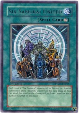 Six Samurai United (PTDN-EN059) - Phantom Darkness 1st Edition