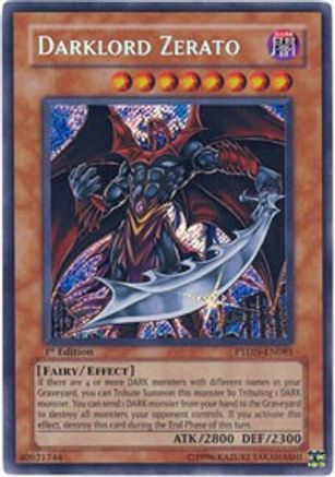 Darklord Zerato (PTDN-EN081) - Phantom Darkness 1st Edition
