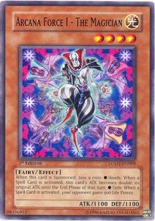 Arcana Force I - The Magician (LODT-EN009) - Light of Destruction 1st Edition