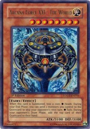 Arcana Force XXI - The World (LODT-EN016) - Light of Destruction Unlimited